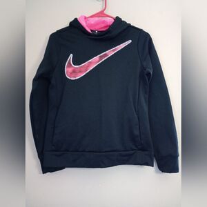 Nike Black Pullover Hoodie Size Large